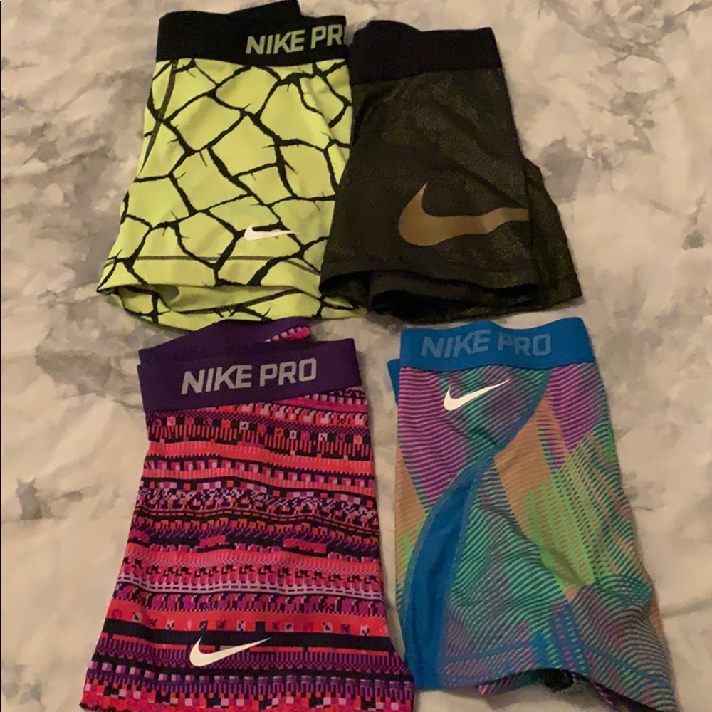 Nike pro shorts bundle